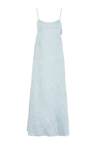 Icon Linen-Blend Maxi Dress